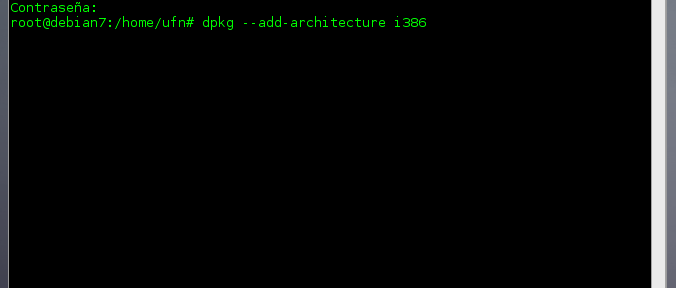 Agregando la arquitectura i386